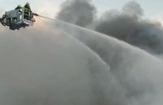 حريق منطقة الزرايب