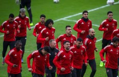 مران الأهلي الختامي قبل مباراة يانج أفريكانز 