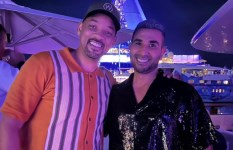 ويل سميث وأحمد سعد