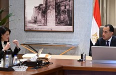 اجتماع رئيس الوزراء مع وزيرة التخطيط