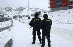 الشرطة الدنماركية في جزيرة جرينلاند 