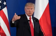 الرئيس الأمريكي دونالد ترامب 
