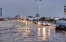 الأمطار فى تونس