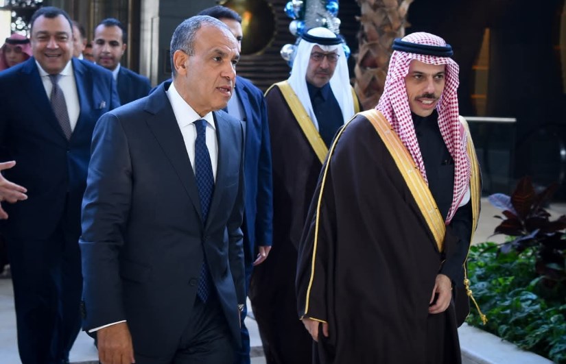 وزير الخارجية ونظيره السعودي 