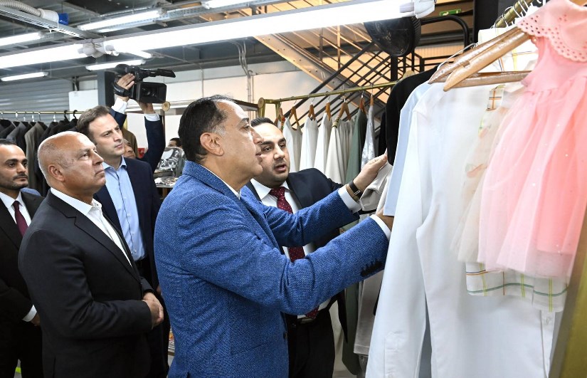 مدبولي يفتتح مصنع وامي فاشون