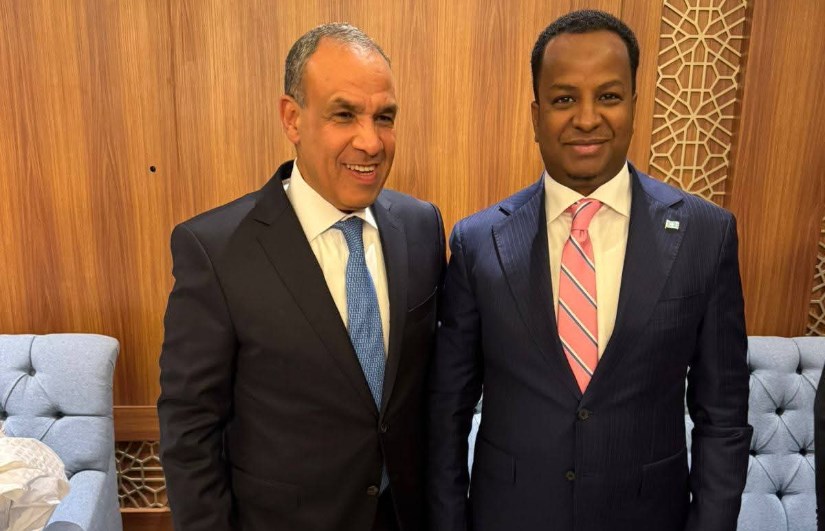 وزير الخارجية يلتقي نظيره الصومالي