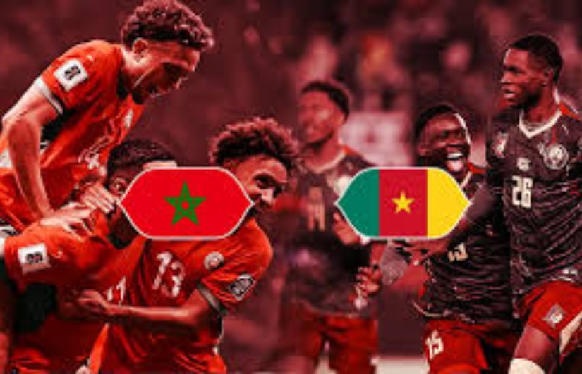 المغرب ضد الكاميرون بث مباشر 