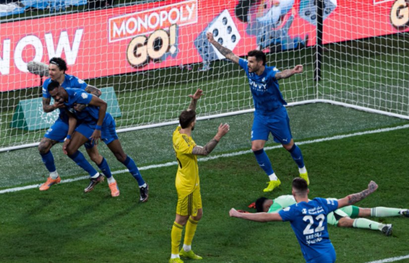 الهلال ضد النصر في الدوري السعودي 