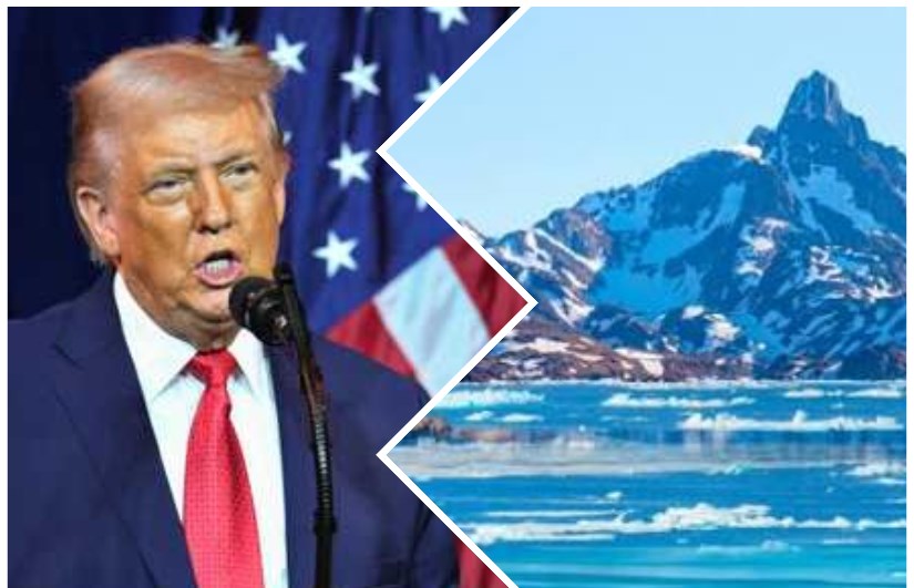الرئيس الأمريكي دونالد ترامب وجزيرة غرينلاند 