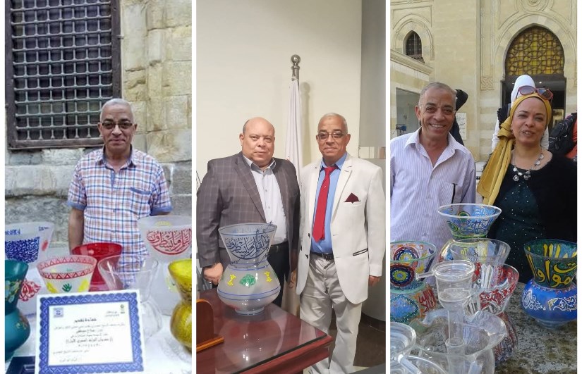 صلاح مصطفي رائد فن المشكاوات 