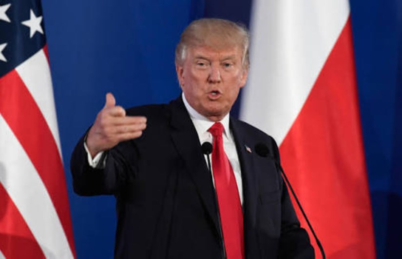الرئيس الأمريكي دونالد ترامب 