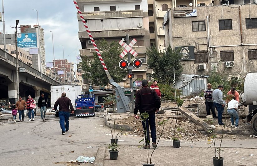 مزلقان الكوبري العلوي