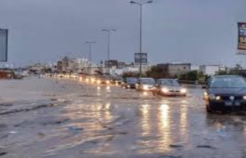 الأمطار فى تونس