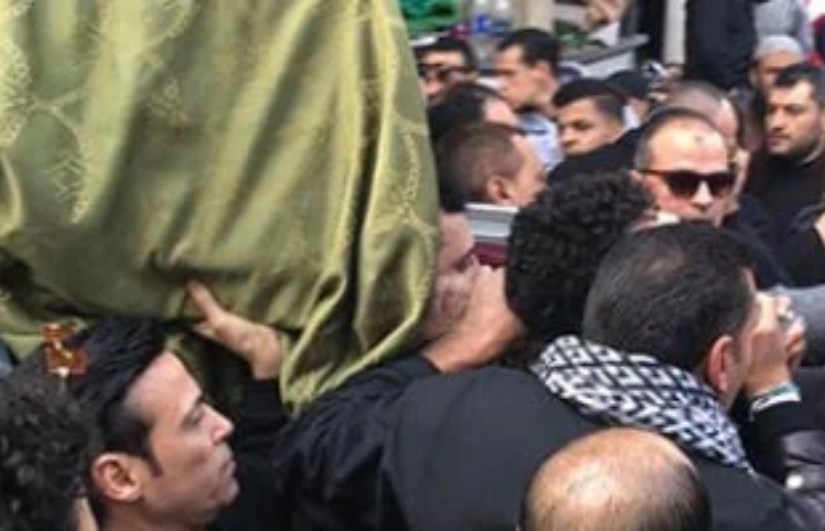 جنازة والدة رضا البحراوي 