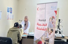 قافلة الهلال الأحمر