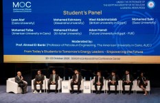 وزير البترول في جلسة حوارية مع 7 من طلاب هندسة البترول