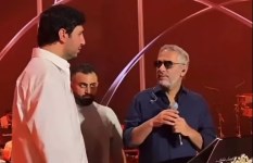 فضل شاكر ونجله 