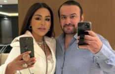 أحلام  وزوجها 