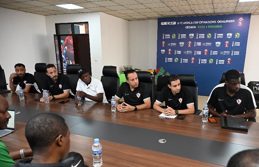 الاجتماع الفني لمباراة الزمالك والجيش الرواندي 