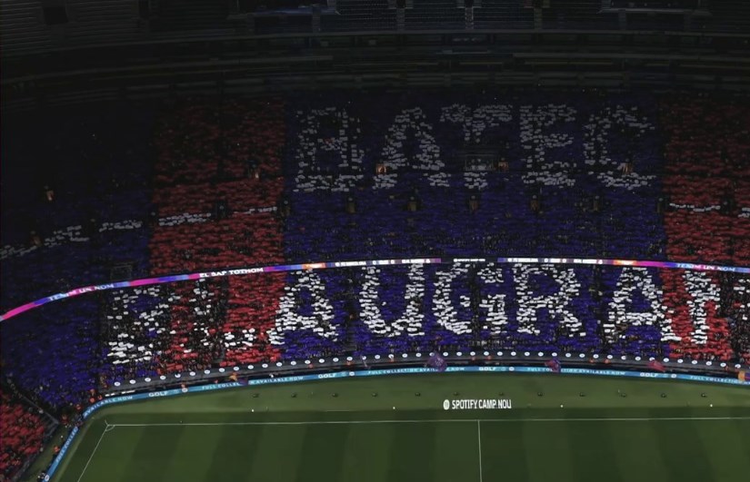 جماهير برشلونة 