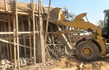 إزالة مباني مخالفة