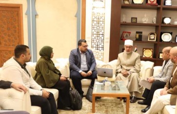 مفتي الجمهورية خلال اللقاء