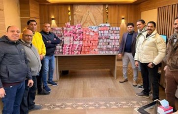 تموين الفيوم يضبط 42 ألف صاروخ وألعاب نارية محظورة خلال حملة مكبرة