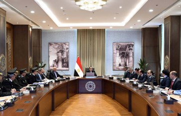 اجتماع تطوير الطريق الدائرى حول القاهرة الكبرى