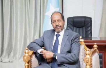الرئيس الصومالي حسن شيخ محمود