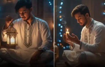 برومبت وضع صورتك على تهنئة رمضان 2026 بالذكاء الاصطناعي 