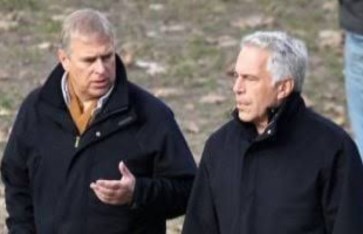 جيفري ابستن والأمير الأمير أندرو شقيق ملك انجلترا