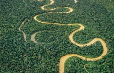 انخفاض منسوب نهر الأمازون 