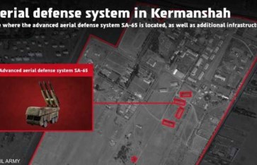 اهداف ضرباب إسرائيل في إيران 