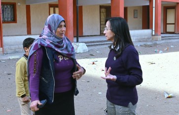 محافظ البحيرة تتفقد مدرسة بدمنهور 