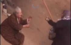 سيدة تعتدي على والدتها المسنة بالضرب في الشرقية