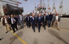 افتتاح محطة الحاويات «تحيا مصر 1» بميناء ميناء دمياط