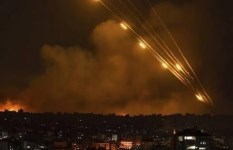 هجوم صاروخي ايراني على إسرائيل 