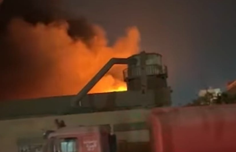 حريق مصنع أخشاب الفراعنة في أكتوبر