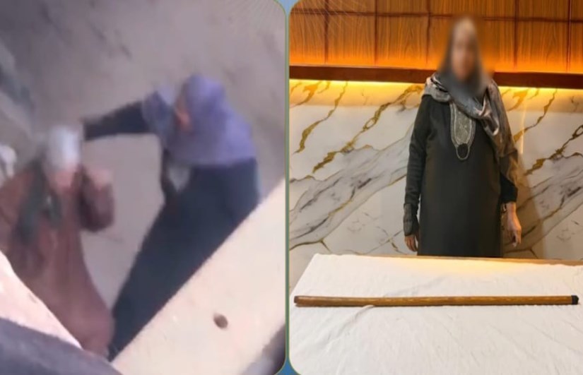 المتهمة بضرب والدتها في الشرقية 