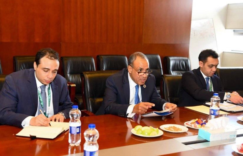 لقاء وزير الخارجية مع مفوضة الصحة والشئون الإنسانية والتنمية الاجتماعية بالاتحاد الأفريقي