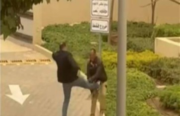 الاعتداء على فرد أمن كومباوند التجمع