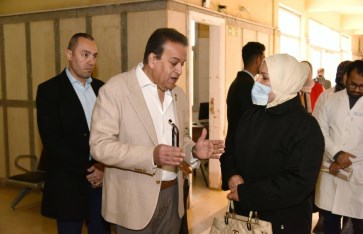 جولة مفاجئة لوزير الصحة
