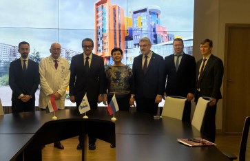 زيارة وزير الصحة إلى المركز الوطني الروسي للأبحاث الطبية