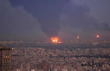 حرائق مستودعات الوقود في إيران 