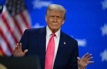 الرئيس الأمريكي دونالد ترامب 