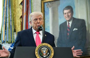 الرئيس الأمريكي دونالد ترامب 