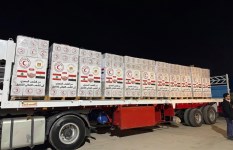 قافلة الهلال الأحمر 