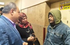 محافظ الدقهلية يتابع مصابي حريق مزرعة دواجن