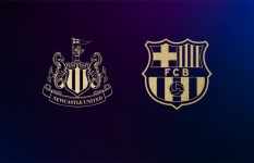 برشلونة ونيوكاسل 