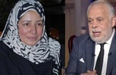 أشرف زكي وعبلة كامل 